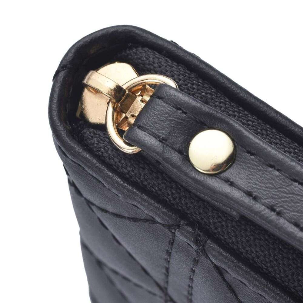 New 2025 Women's Wallet Japanese and Korean Style Mini Small Card Bag, Pulling Chain, Simple, Large Capacity, Short Version