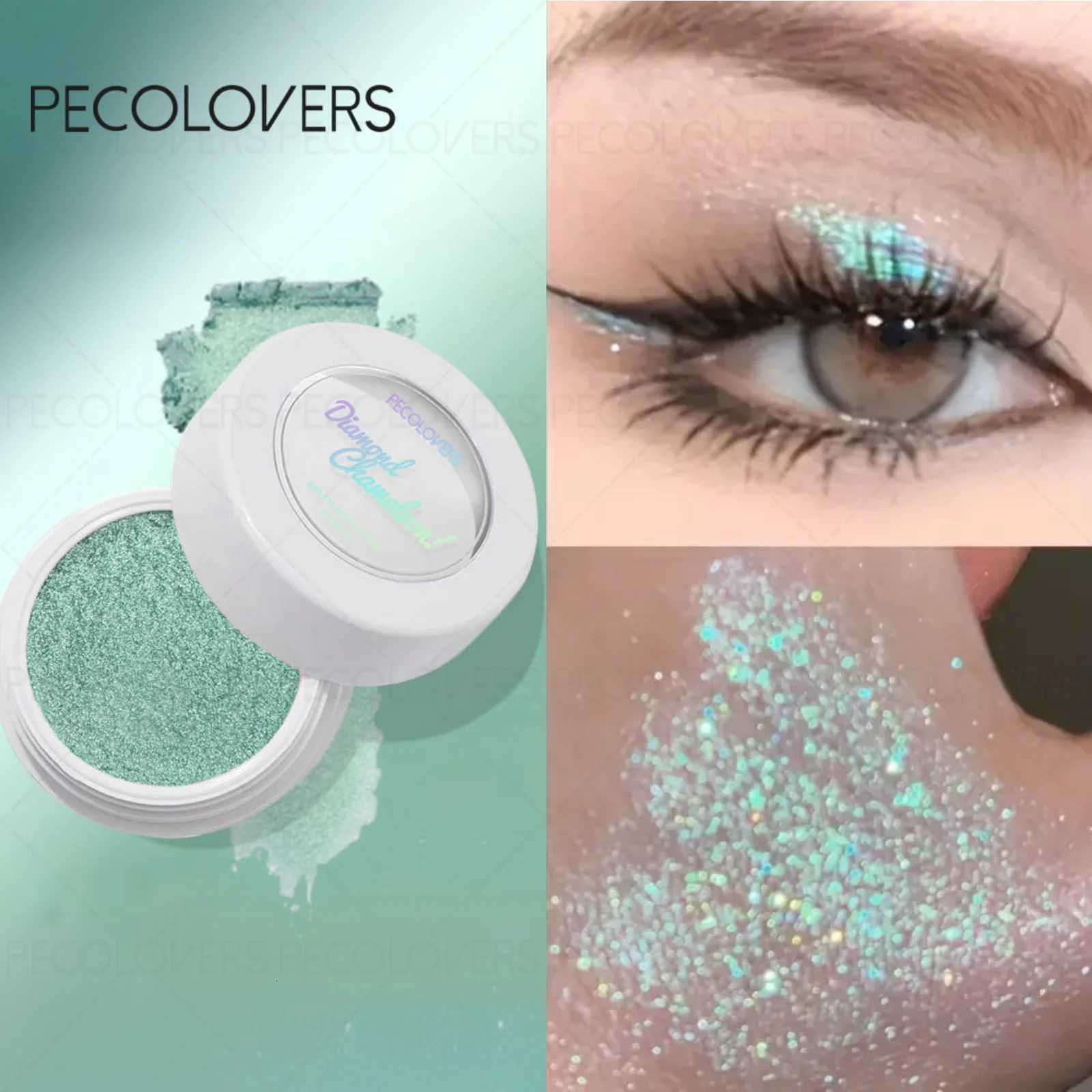 1PC Chameleon Glitter Eyeshadow Powder - Pearly Shimmer Easy to Apply Lazy Eyeshadow Christmas GiftT251122