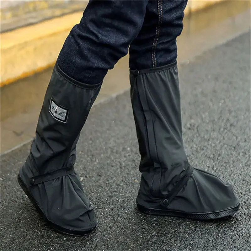 selling creative waterproof reusable motorcycle rain boot cover shoe proof thick 250421x