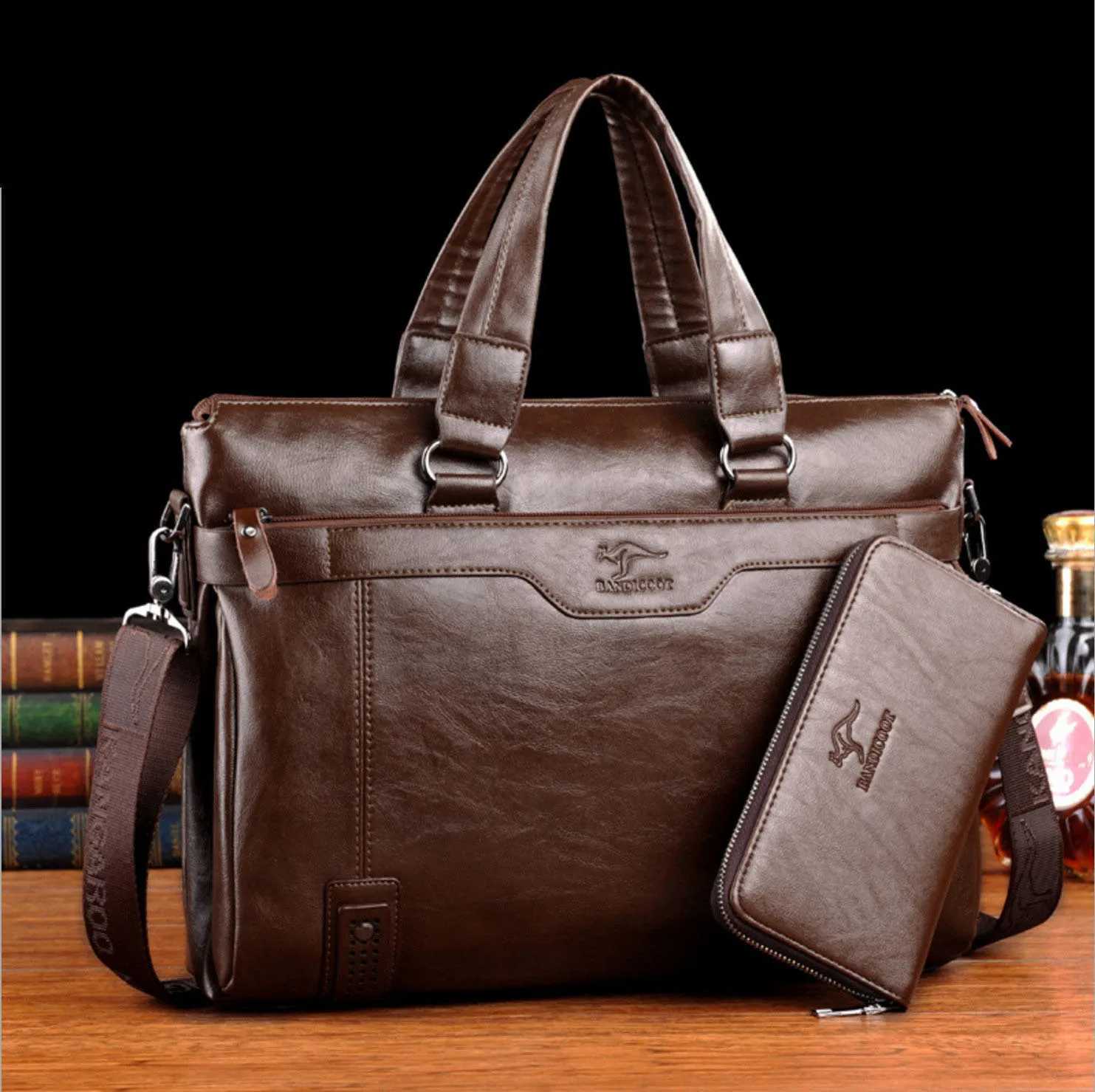 Mens Briefcase 15 I… - image