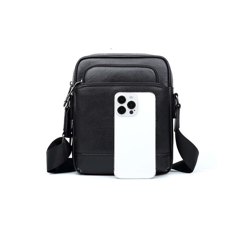 Luxury bag designer niche new leather large capacity messenger bag top cowhide casual high-end men's Hobo Shoulder Bags Totes