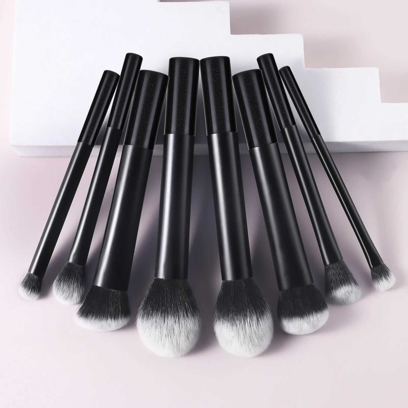 Makeup Brush Sets8pcs Plastic Daily Portable Multifunctional Makeup Brush For Making Up Supply C251122