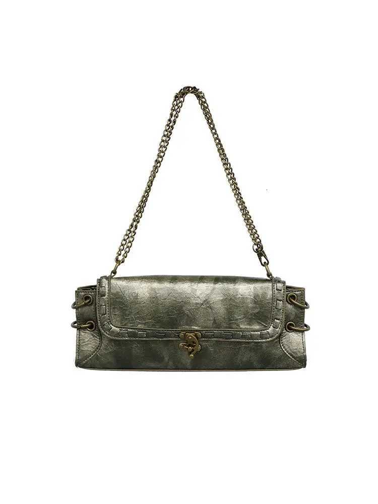 Women Bag Vintage PU Chains Hasp Shoulder Bag Chest Bags Handbag Euro-America StyleT251122