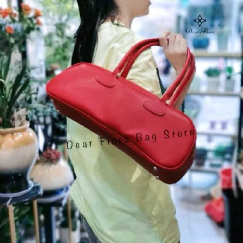 Y2k Womens Vintage Simple Pu Zipper Handbag Retro Advanced Sense Luxury Underarm Bag Fashion Casual Large Capacity Shoulder BagT251122