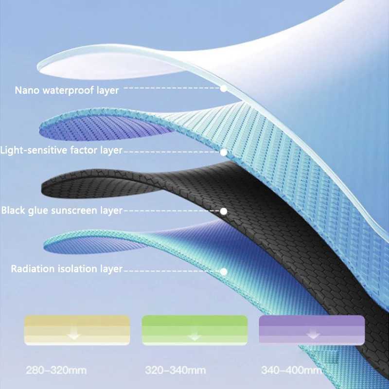 Portable Fold Umbrella with Heart Handle UPF50 Sun Protection Rainproof Compact Travel Umbrella for Women All-WeatherM251122