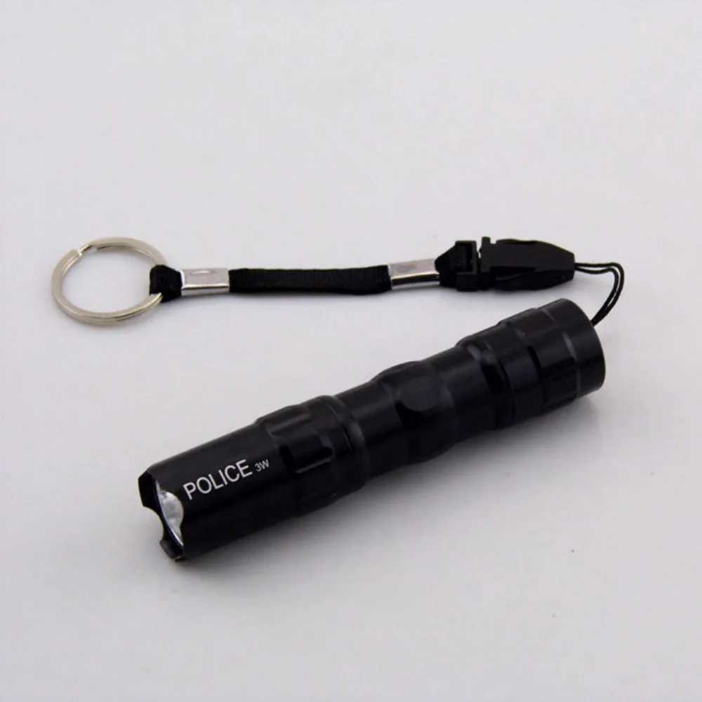 Mini high power Protable led flashlight flash torch light lamp waterproof AA battery pocket keychain laterna for camping fishing C251122