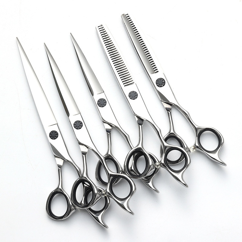 Premium Haircutting Scissors Kit Japanese 440C Stainless Steel with Reverse Teeth Design (Various Sizes Available)