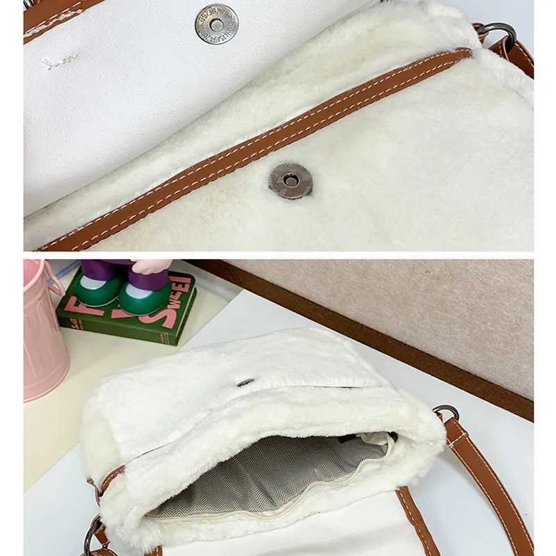 Cute Designer Shoulder Women KAWaii Soft Plush Trendy Crossbody Bags for Woman School Bag Gift for girls K251121