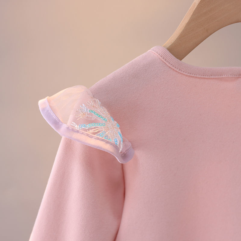 DISNEY Designer girls' clothes children's dress Elsa princess dress for baby girls children's net dress baby girls spring and summer ch