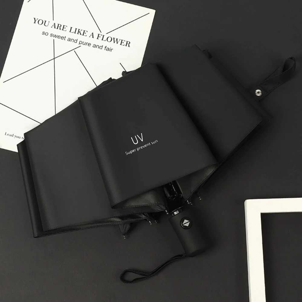 Fully Automatic Umbrella UV Resistant Umbrella Simple and Creative Sunshade Umbrella Fully Automatic Lightweight Luxury UmbrellaM251122