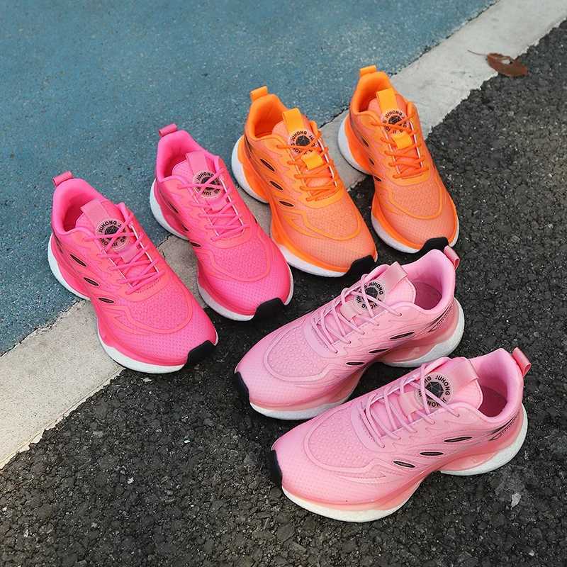 Women Sneakers Running Shoes Women Plus Size36-45 Sports Shoes Casual Couple Trainers Shock Tennis Gym ShoesC250414