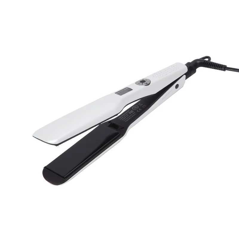 Tourmaline Ceramic Hair Straightener LCD Display Fast Heating Hair Straightener Adjustable Temperature Hair StraightenerT251122