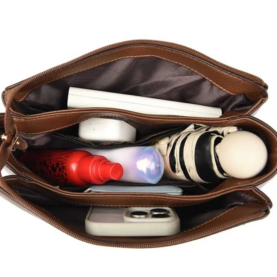 Genuine Brand Luxury Handbags Women Bags Designer Top Quality Soft Leather Shoulder Bags for Women Female Crossbody Bag HandbagsT251122