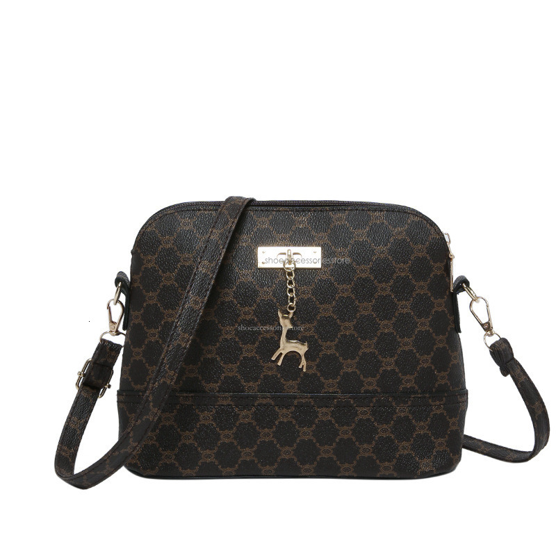 2025 Spring New Designer Niche Design Fashionable Old Flower Shoulder Bag Women's Versatile And Trendy Crossbody Bag
