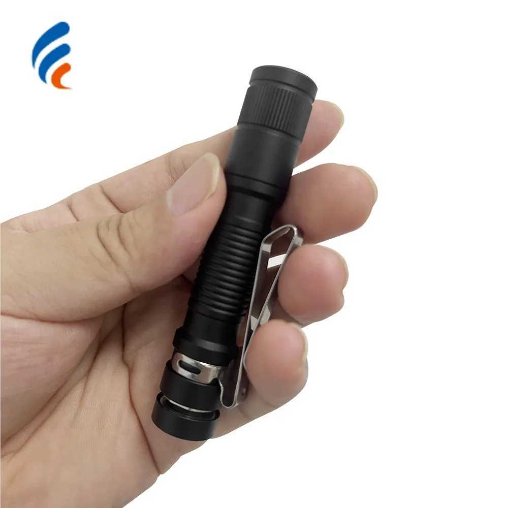 Vastlite i7 Compact EDC Flashlight 545 Lumens Torch Light Mini Black Flashlights C251122