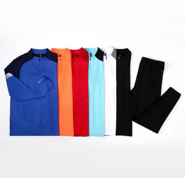 Soccer 1/2-Zip Drill Top Strike Tops Tracksuits Tranning Football Clothing Stay Dry Comfortable Mysterybox store Dropshipping Accepted Soccer Sets