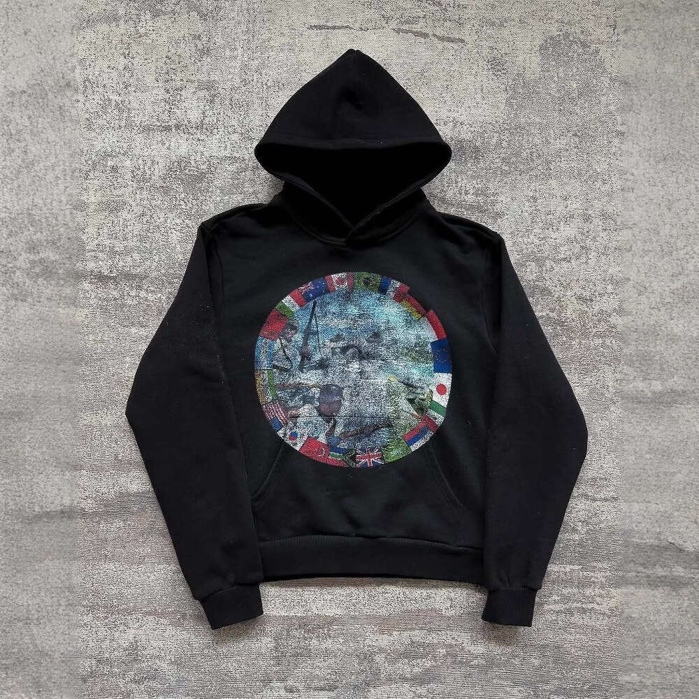 Spring and Autumn New Striped Splicing Casual for Women, Loose Straight Leg Sports Pants, High Waist Drop Feel, Wide Legs, Long Pants