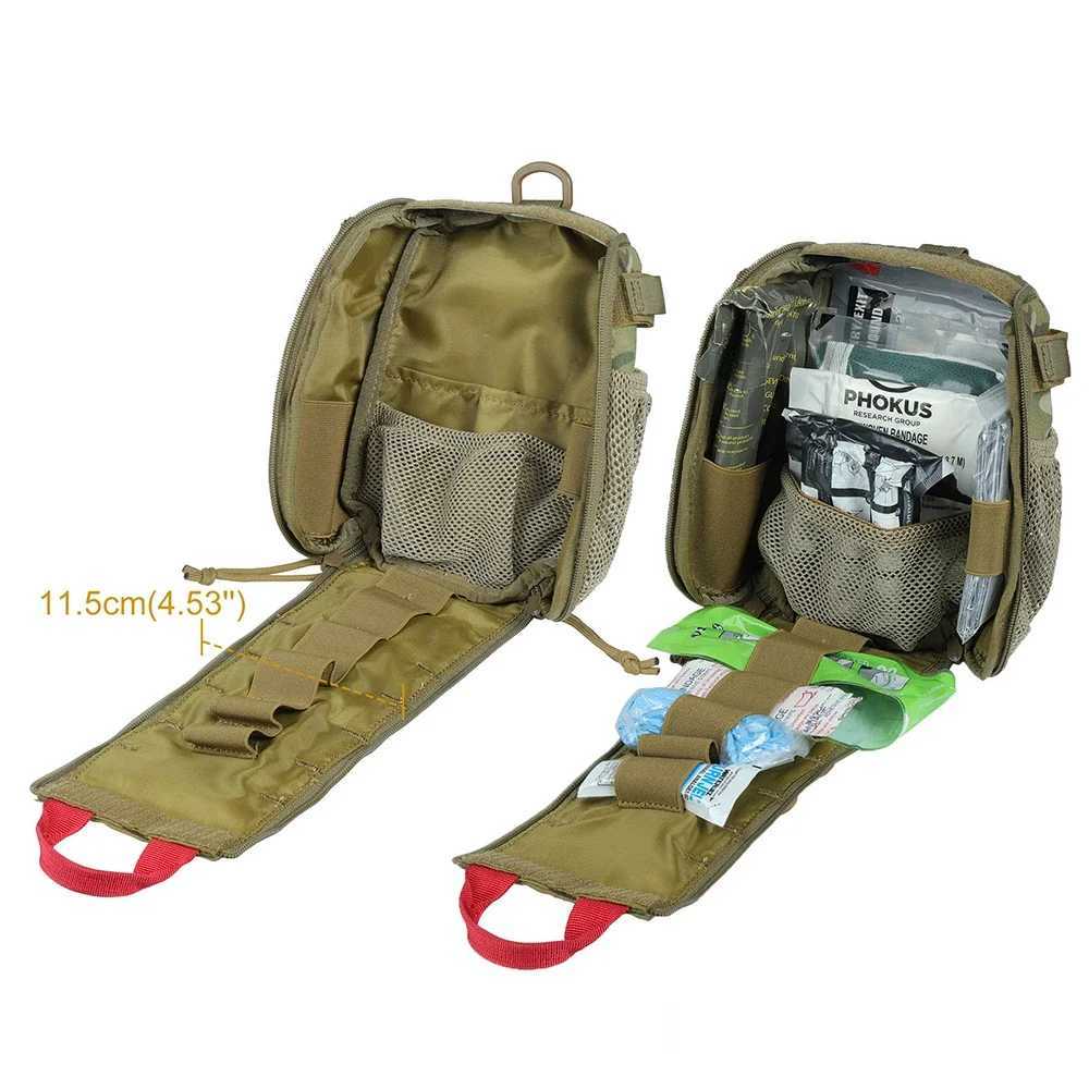 First aid bag survival kit tactical quick disassembly IFAK bag camping hunting bag waist bag equipmentC250421