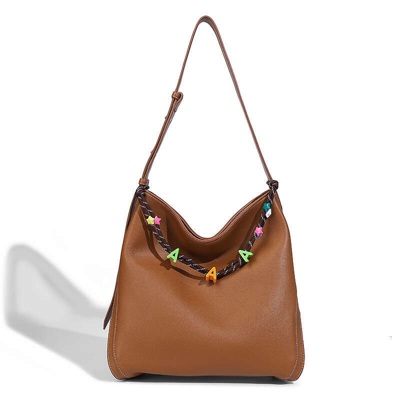 Designer Women's Bags Designer Maillard Style Large Capacity For Women New Fashionable Tote Casual Shoulder And Armpit Crossbody Bag