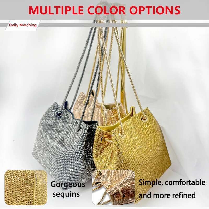 New Dia Evening Wedding Banquet Party Fashion Rhie Clutch Christmas Gift Women Crossbody Dinner Bag designer bag women bag