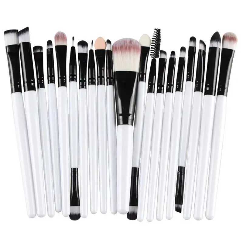 20Pcs Makeup Brush Set Beauty Makeup Concealer Brush Blush Loose Powder Brush Highlighter Foundation Eye Shadow Brush Tools C251122
