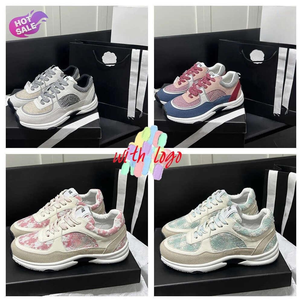 Designer Suede Casual Shoes Designer Luxury Womens Casual Outdoor running Shoes Sneakers Leather and Men Trainers Fashion derma