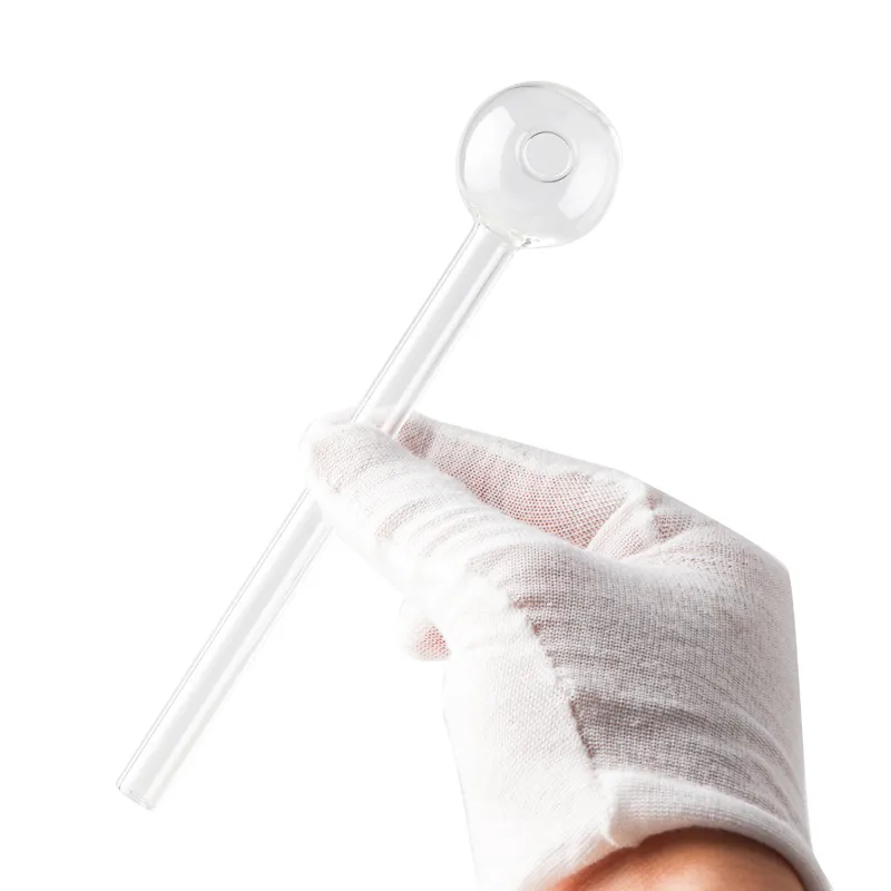 Beracky Hot selling 6 Inch Glass Oil Burner Cheap Thick Oil Burner Glass Handle Oil Pipes Glass Tube Replacement