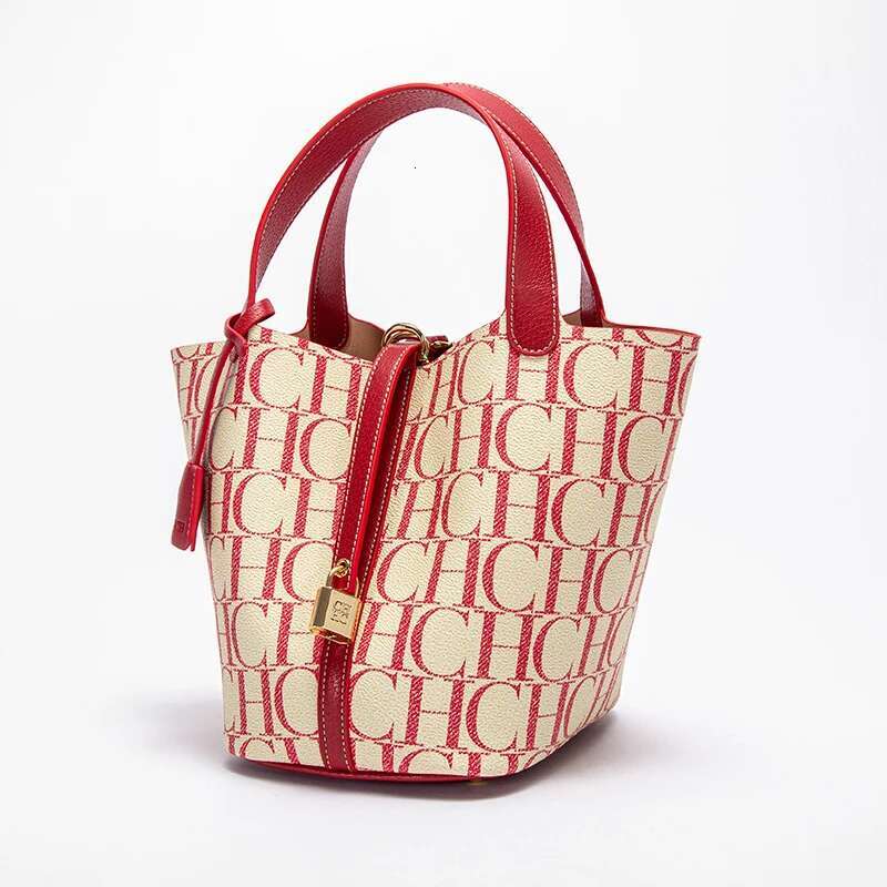 CH Large Capacity Daily Commuter Crossbody Fashion Letter Print Design Ladies Temperament Shoulder Bag Versatile Premium