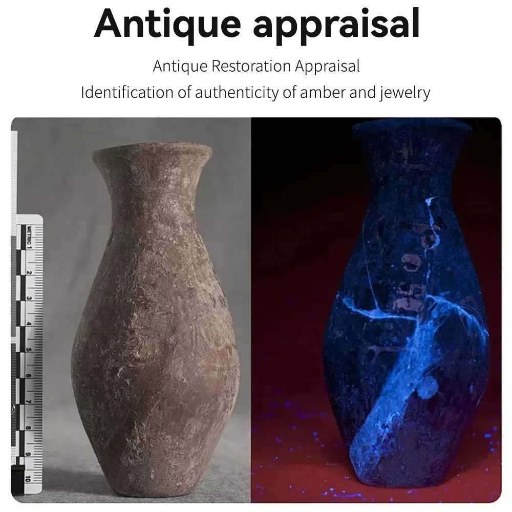 395nm UV Flashlight Ultraviolet LightPet Dog Cat Urine Detector Scorpion FinderPortable UV Lamp w/ Pen Clip Use AAA Batteries C251122