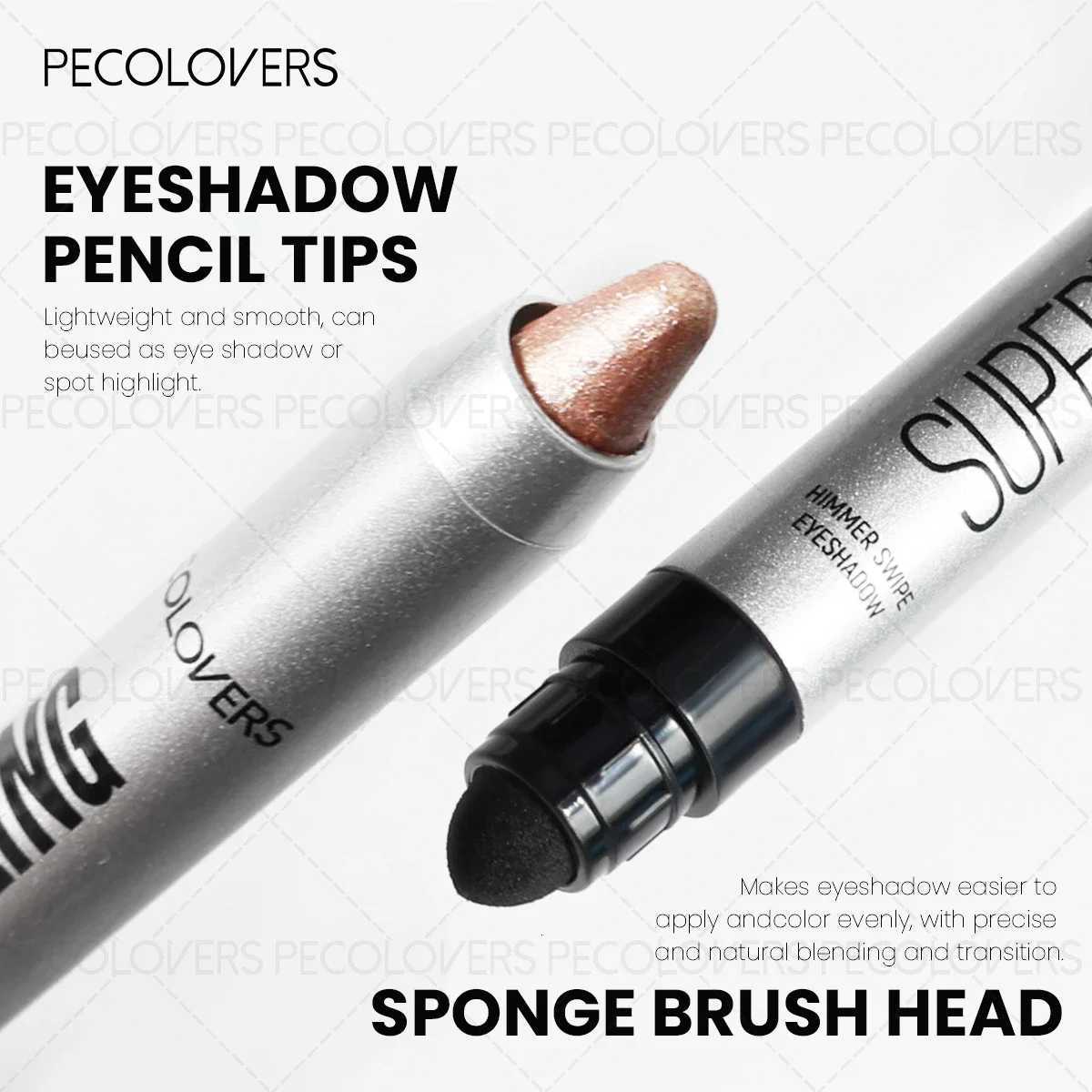 1 Pc Colorful Double-head Eyeshadow Stick High Color Rendering Shiny Bold Makeup Eyeshadow Pen Party Halloween MakeupT251122