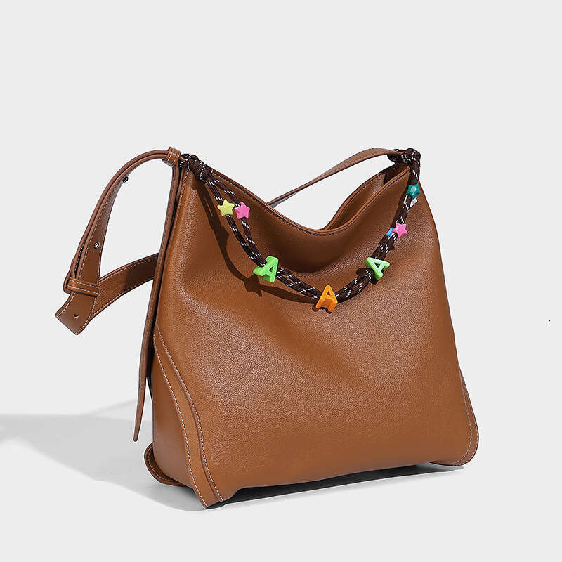 Designer Women's Bags Designer Maillard Style Large Capacity For Women New Fashionable Tote Casual Shoulder And Armpit Crossbody Bag