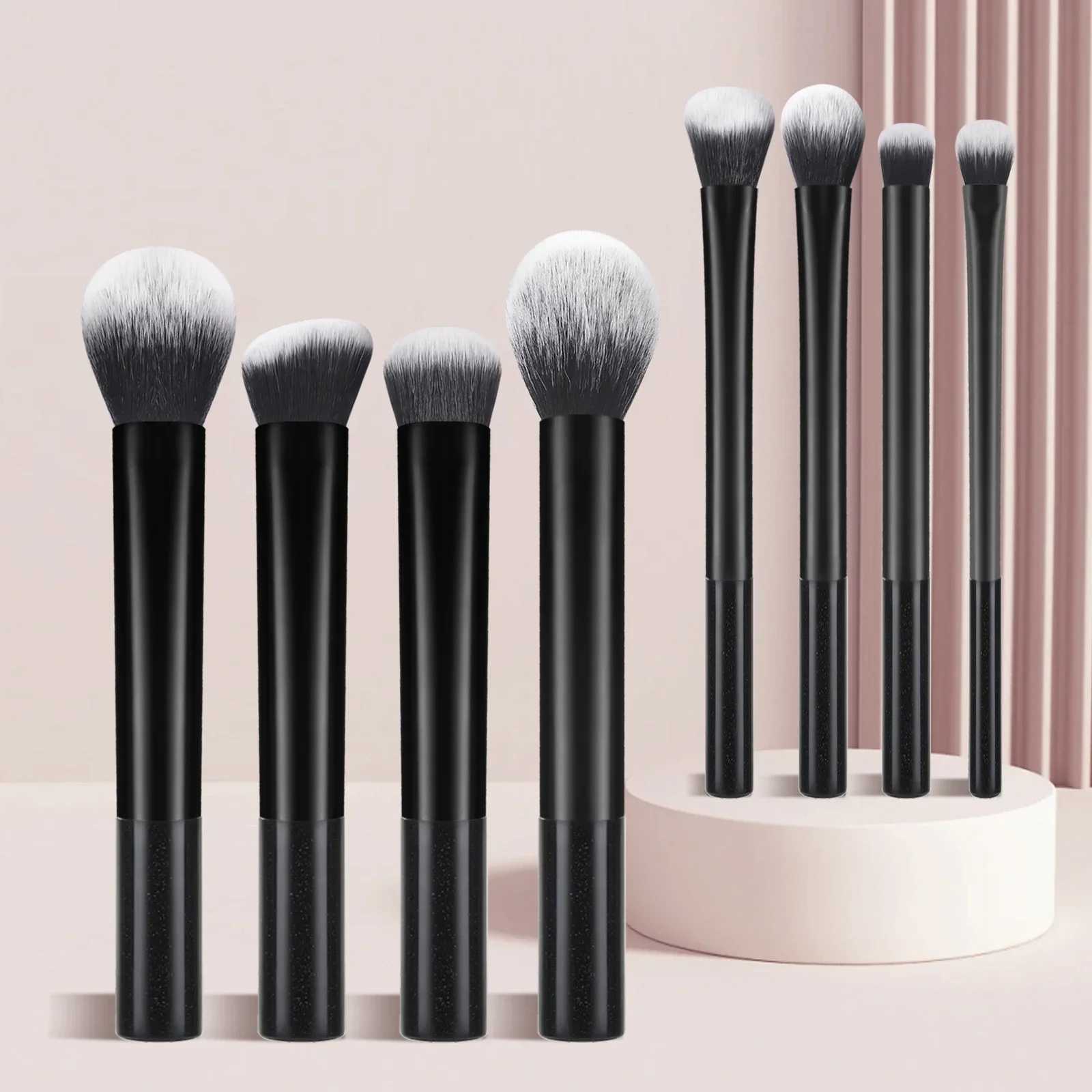 Makeup Brush Sets8pcs Plastic Daily Portable Multifunctional Makeup Brush For Making Up Supply C251122