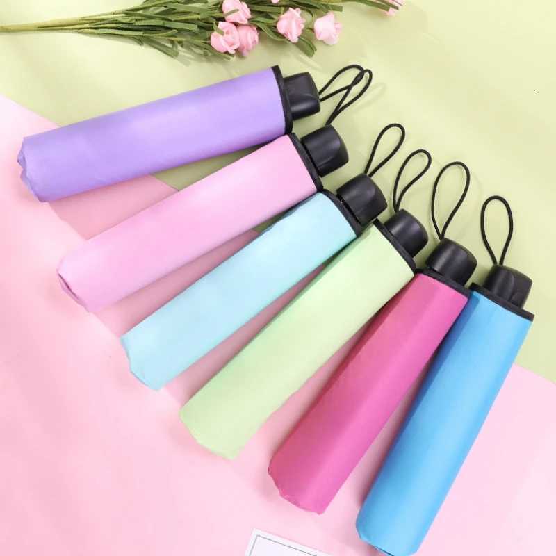 Shine Dual-use Umbrella Water Blossom Flowering Folding Manual UmbrellaM251122