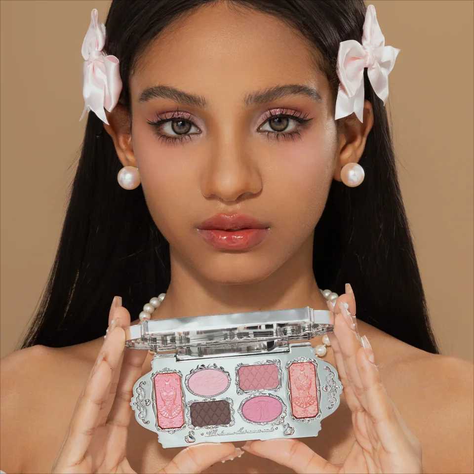 Moonlight Mermaid Gemstone Eyeshadow Palette Highly Pigmented Matte Shimmer Swan Ballet Eye shadow CollectionT251122