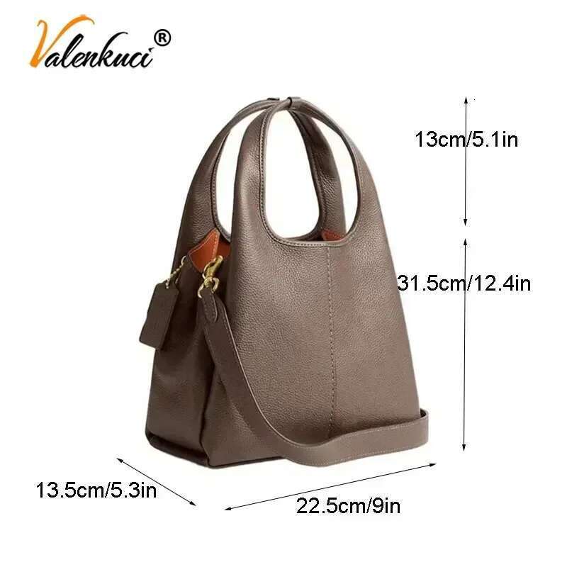 Women S Designer Handbag High Quality Large Casual Retro Tote Fashion Real Leather Shoulder Bag Bag