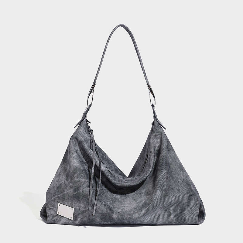 Designer Women's Bags Designer Small And Niche Gradient Tie Dye Design, Single Shoulder Underarm Large Capacity Tote Bag, Casual High Aesthetic H