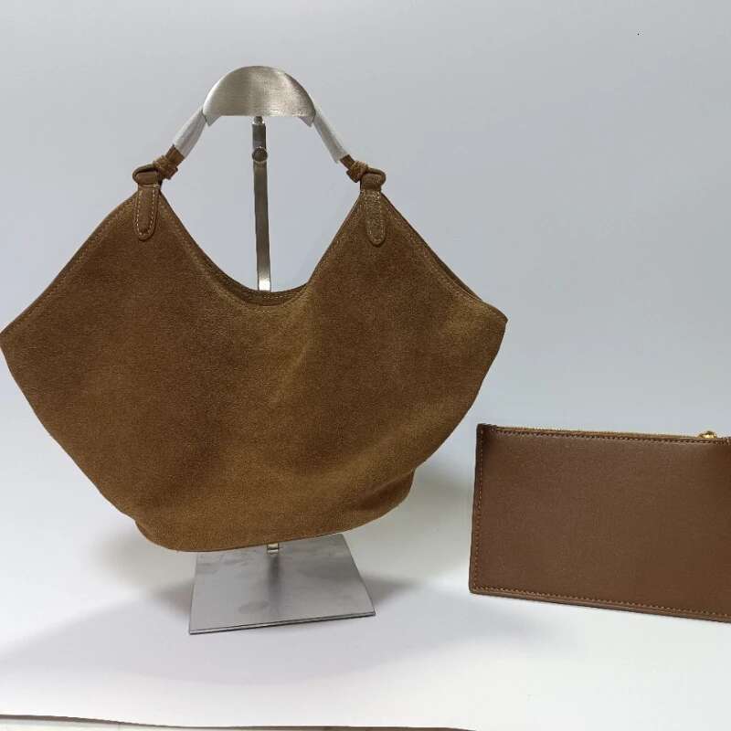 High Quality Genuine Leather Nubuck Bucket Handbag Bag Bag