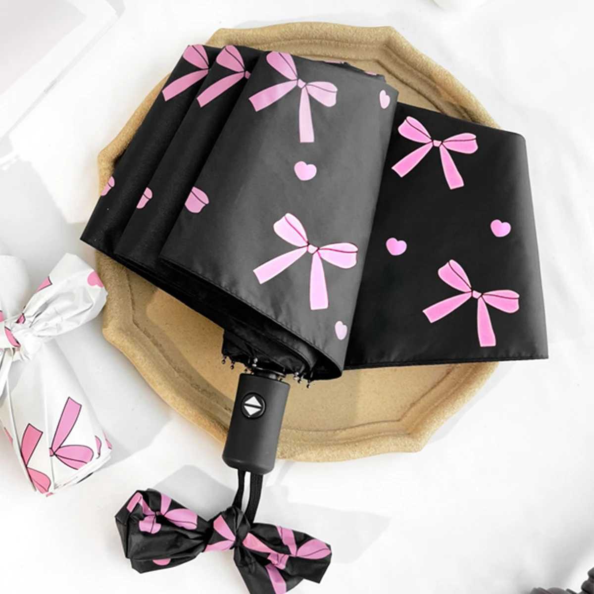 Folding umbrella for women high-end feeling sun umbrella sun protection UV protection sun umbrella rain and sun dual-useM251122