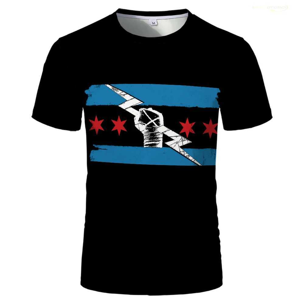 2025 Role Playing Competition Black and White T-shirt Fighting Sports Wrestling Boxing Top Fitness Training Breathable Clothing T-shirtT250505