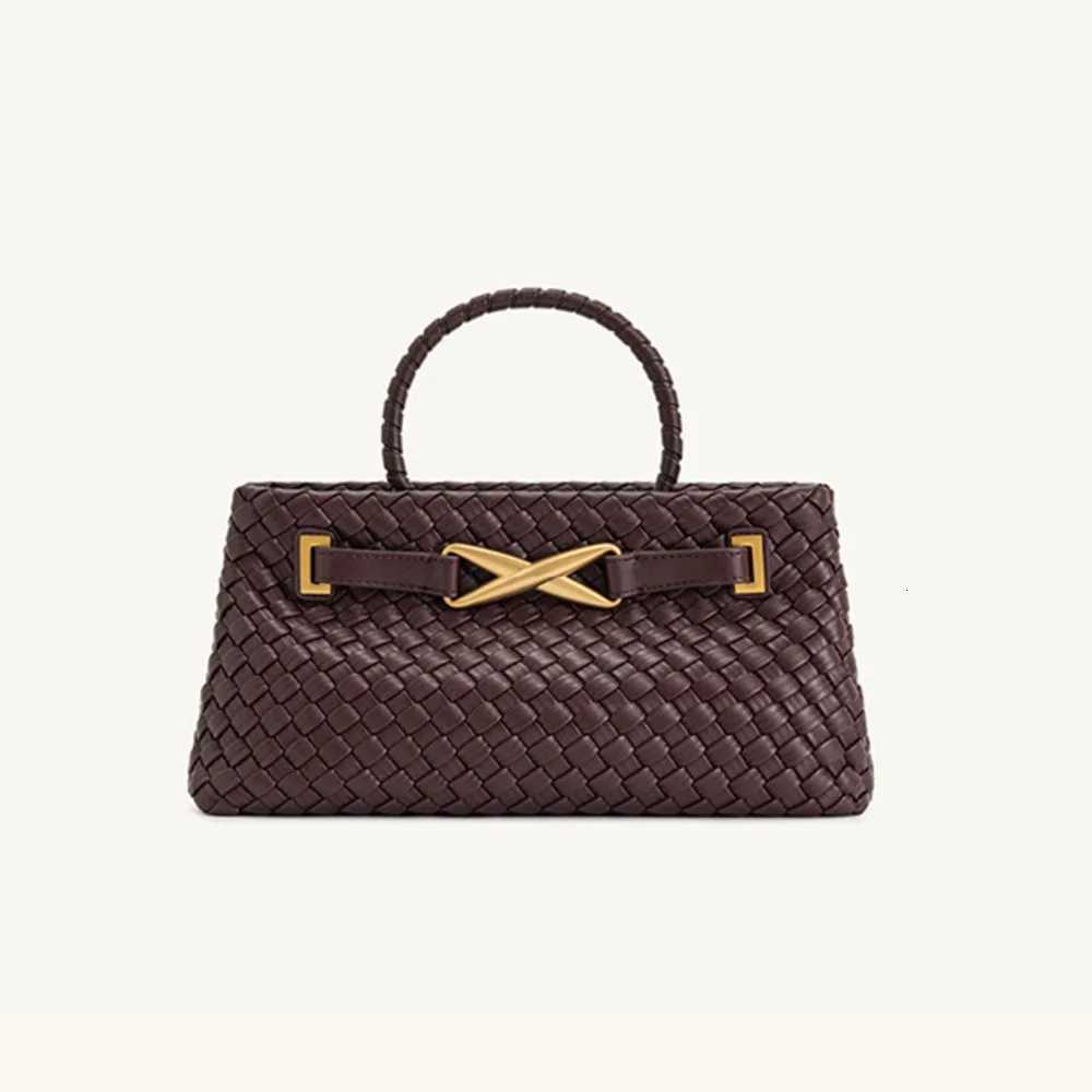 JW Pei Woven Handbag Women Bags Fashion Versatile 2025 Spring New High-end Sacs Main Purses Top Handle Bags Torebki Damskie K251121