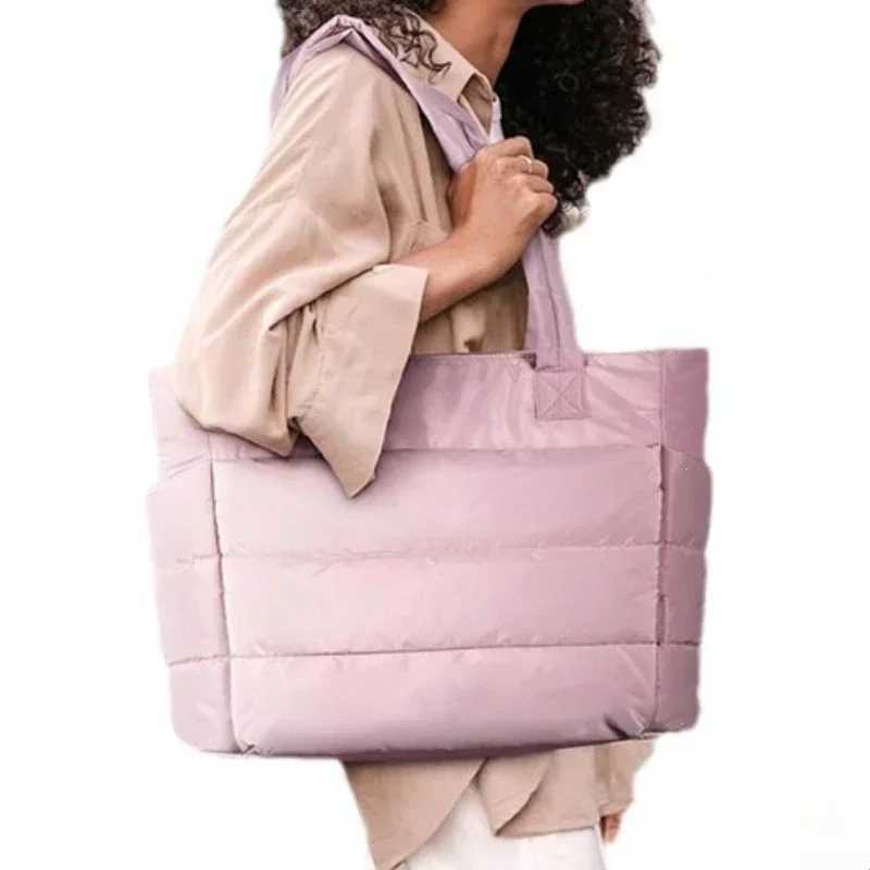 Wens Bag Large Capacity Solid Color Handbag Cmuter Work Student Classroom Shopping Bag Versatile Handbag Z250422
