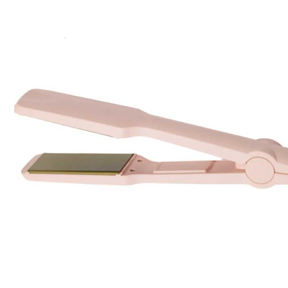 Fast Warm-up Electric Hair Straightener Widened Ceramic Glaze Bangs Heating Plate Temperature Adjustable EU PlugT251122