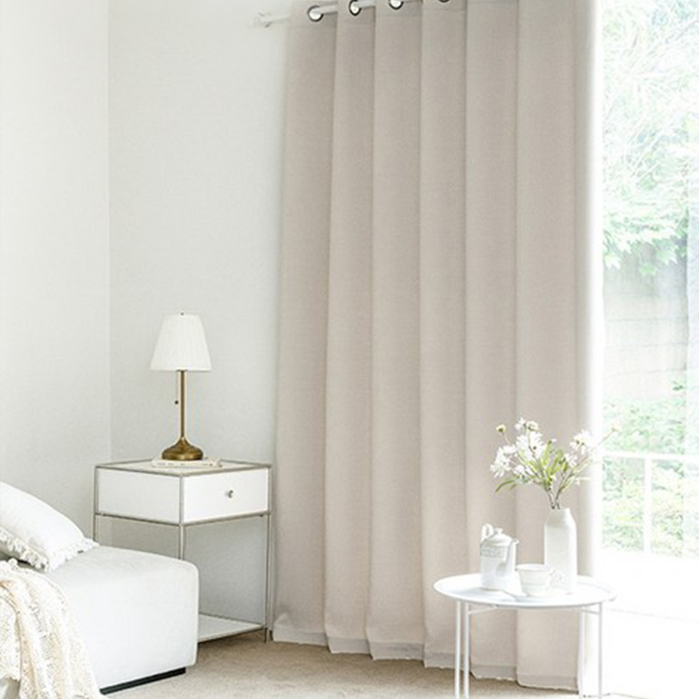 A183 hot selling Shaoxing solid color curtains single side light finished curtain fabric blackout curtains wholesale