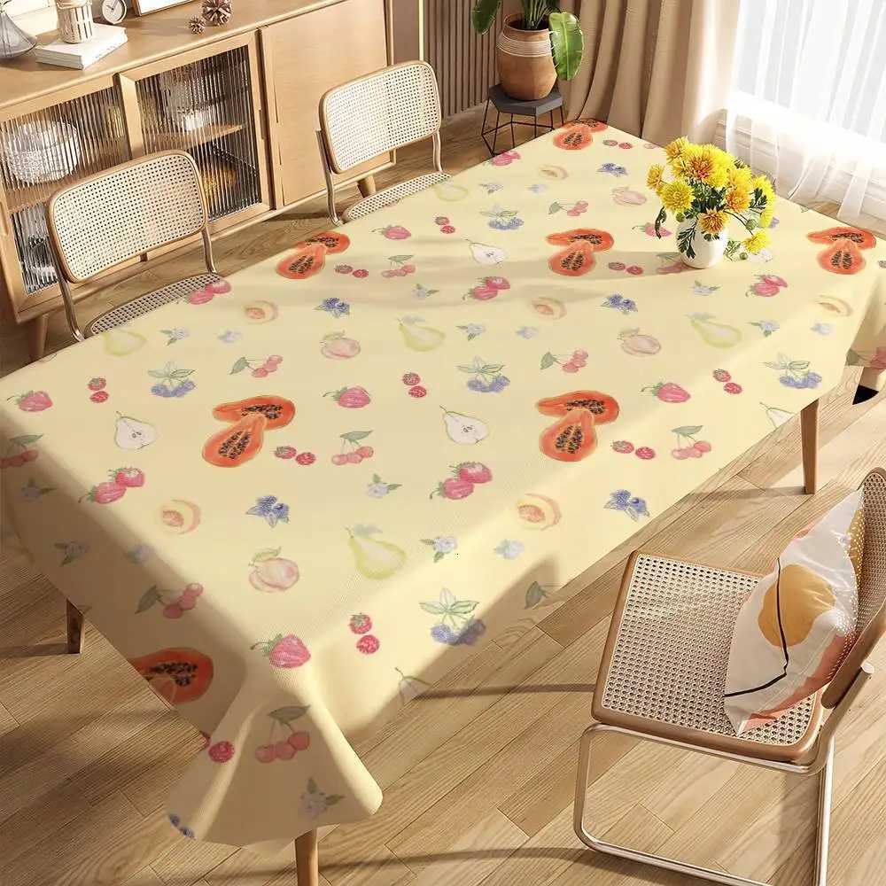 Djerf Avenue Table Cloth Stain Resistant Decorative Washable Tablecloths Birthday Party Dining table C251122