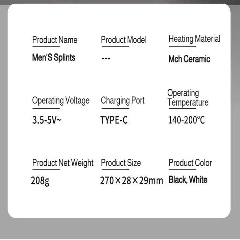 Straight hair Mini Clip Wireless splints Essential Oil Coated Hair Care Conditioning nourishes intelligent temperature controlT251122