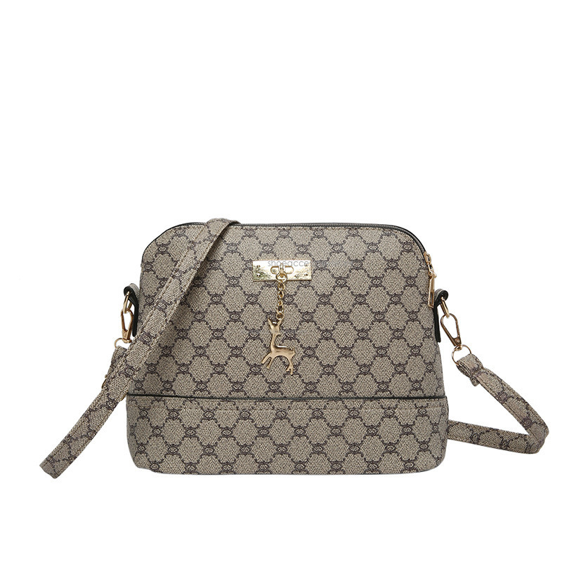 2025 Spring New Designer Niche Design Fashionable Old Flower Shoulder Bag Women's Versatile And Trendy Crossbody Bag