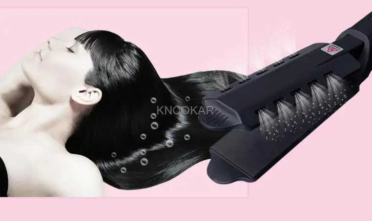 Special electric plywood straight iron hair straightening powder barber shop does not hurt hair pulling boardT251122