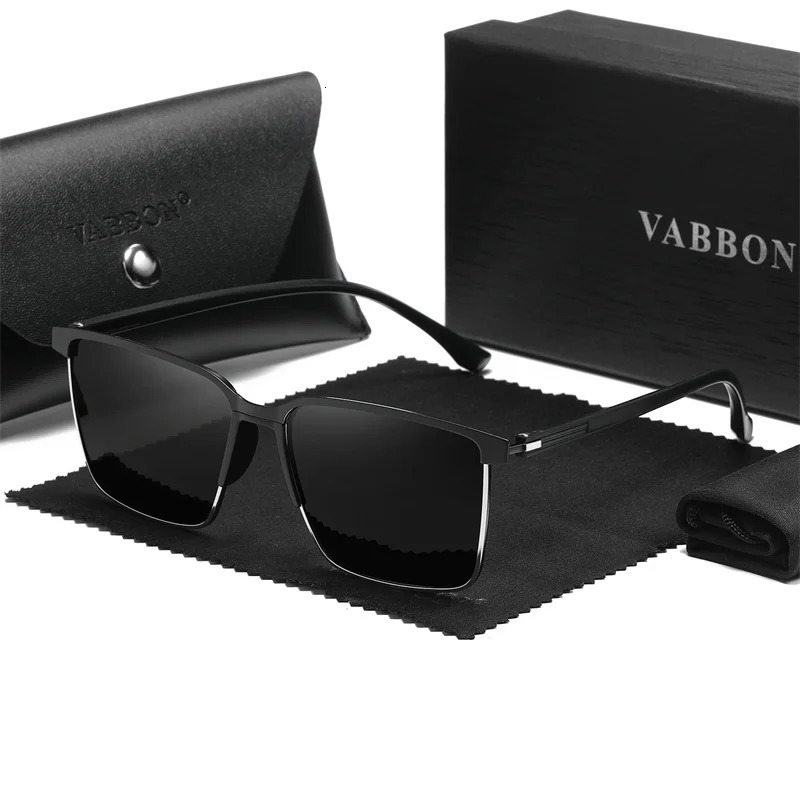 VABBON Fashion Trend Polarized Sunglasses Square Outdoor Driving Glasses 9373 251114