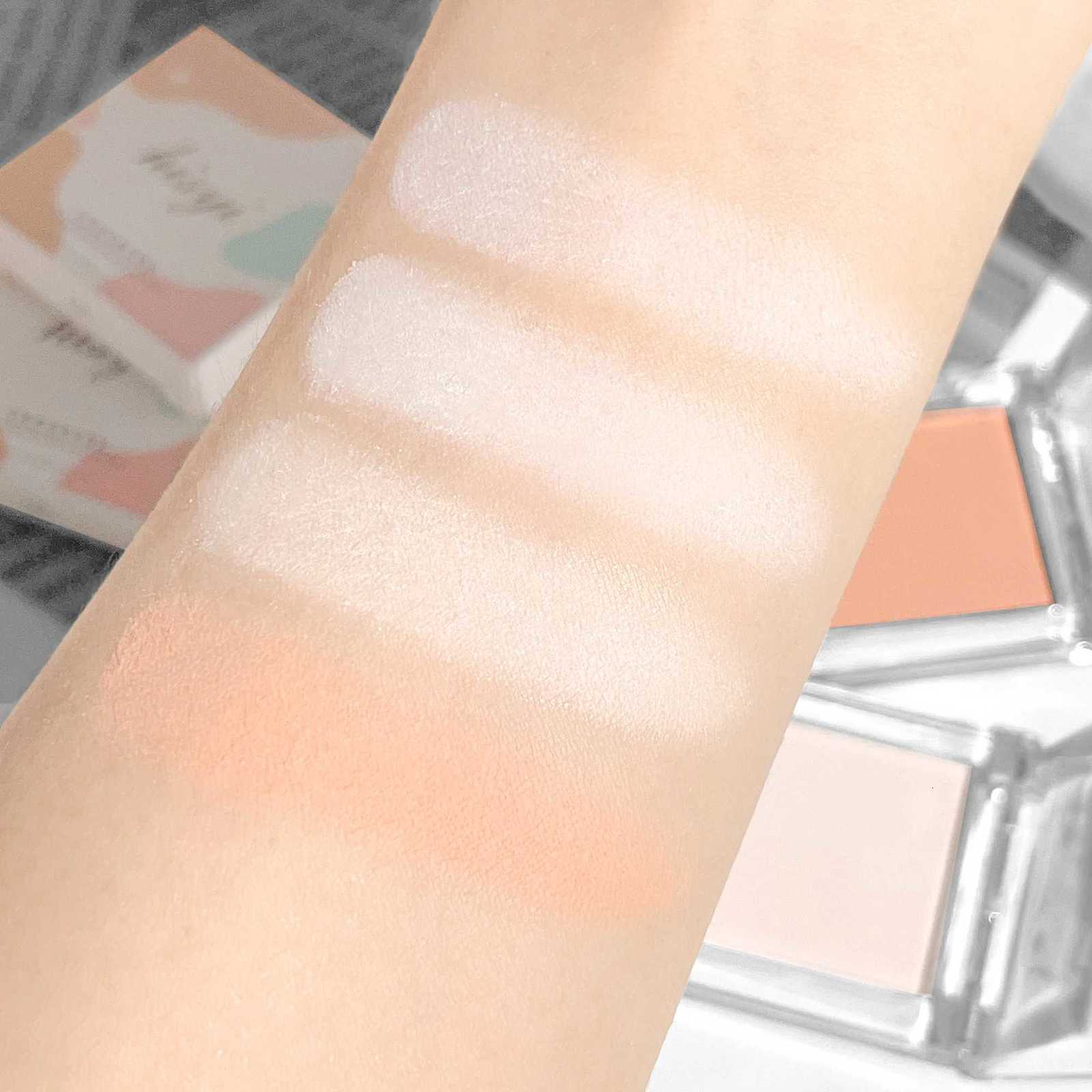 Hisyi Matte Monochrome Eyeshadow Palette Natural Light Highlighter Powder For Delicate Eye Contouring BrightensT251122