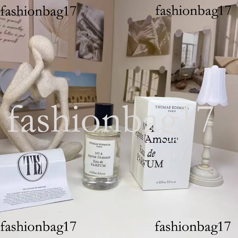 Thomas Kosmala Perfume No.4 Apres l amour Fragrance 100ml Men Woman Parfums Eau de Parfum Long Lasting Brand TK EDP Body Mist Natural Cologne Spray Hi